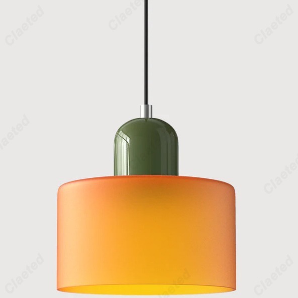 Home Of The Year Bathroom - Lampu Gantung Kaca LED Sederhana Kreatif