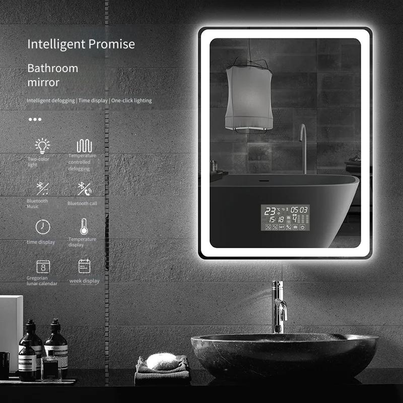 Bathroom Mirror Led - Cermin Kamar Mandi 70x90 cm Persegi
