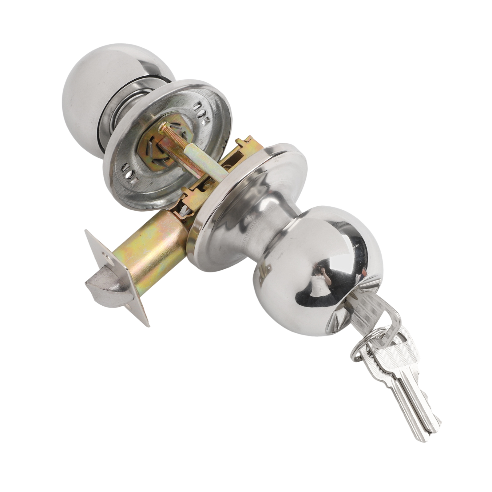 Home Bathroom Lock - Set Pintu Kenop Pegangan Kunci dengan