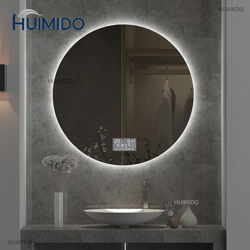 Bathroom Mirror Led - Cermin Kamar Mandi Diameter 70CM, Cermin