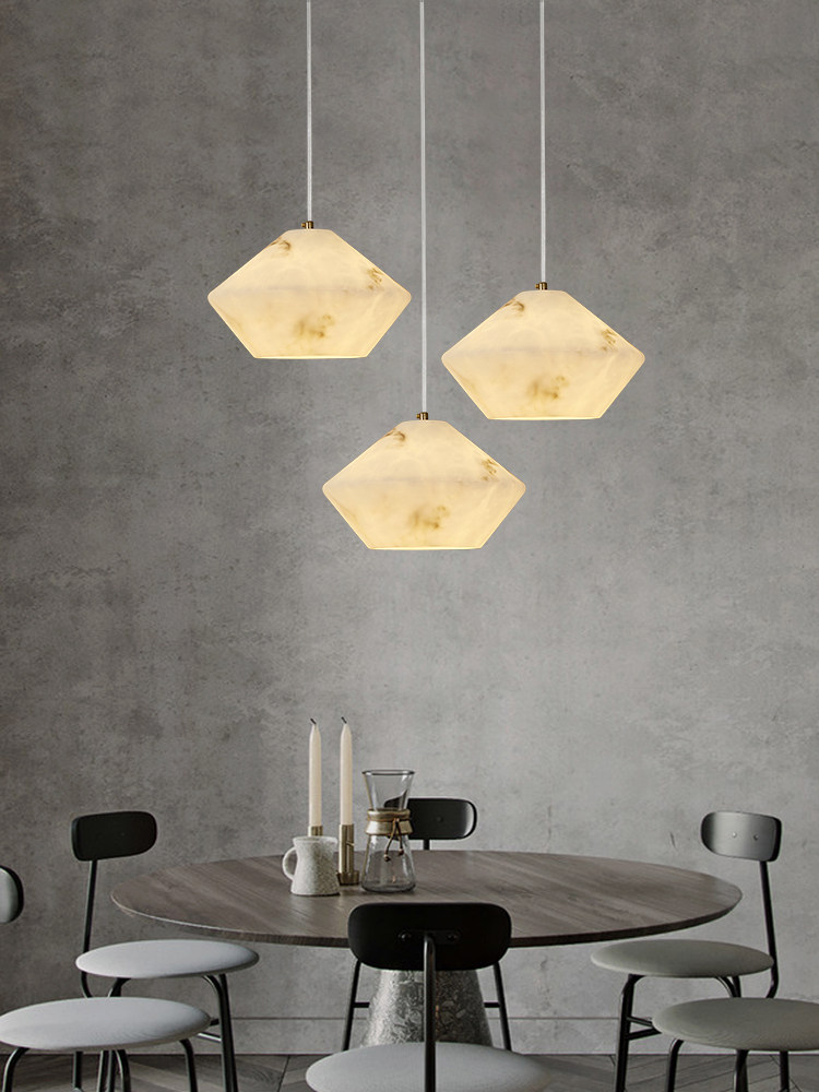 Home Of The Year Bathroom - Lampu Gantung Batu Alam Modern Desainer,