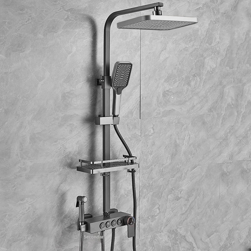 Home Bathroom Set - Set Shower Stainless Steel Anti Karat,