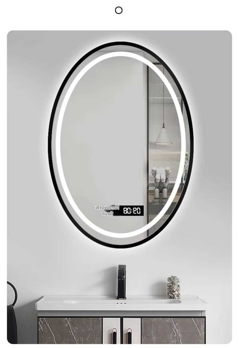 Bathroom Mirror Led - Cermin Kamar Mandi Oval LED 16x24