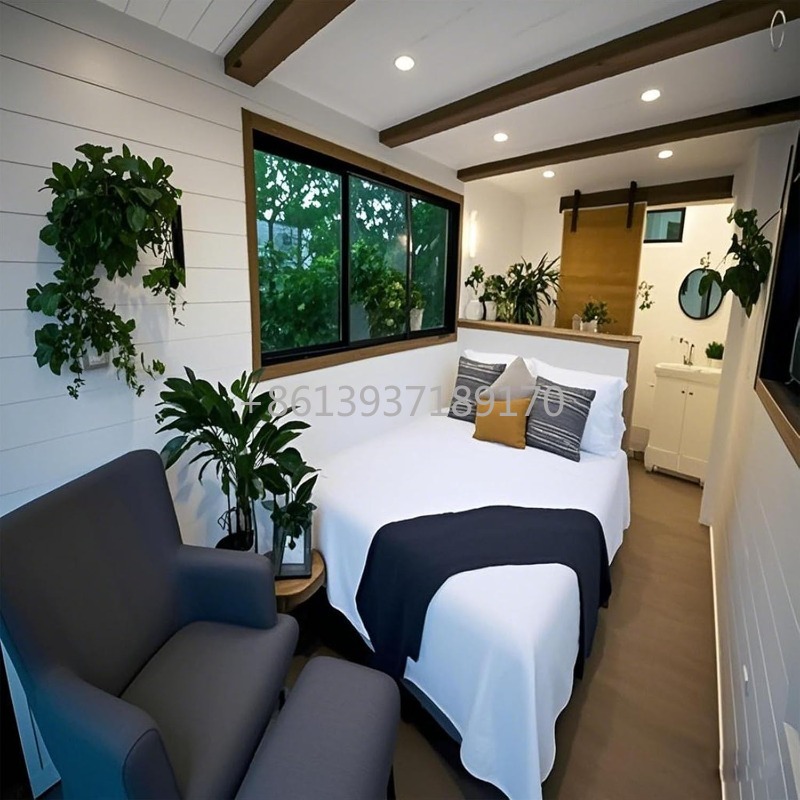 Tiny Home Bathroom Kitchen - Rumah Prefab Mewah yang Dapat Diperluas