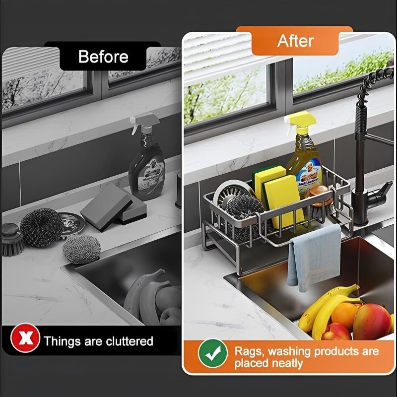 Rak Pengering Spons dengan Tem - Tiny Home Bathroom Kitchen ulasan dan harga