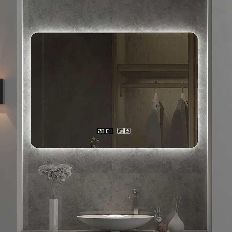 Cermin Kamar Mandi LED Persegi - Bathroom Mirror Led ulasan dan harga