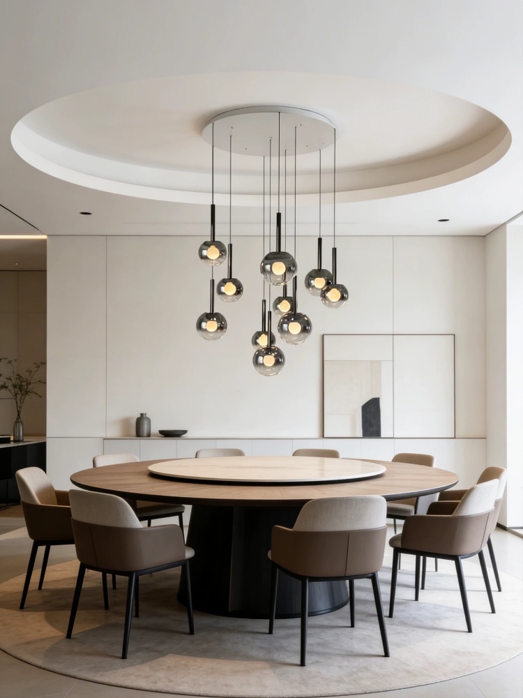 Lampu Gantung LED Kaca Gradasi - Home Of The Year Bathroom ulasan dan harga
