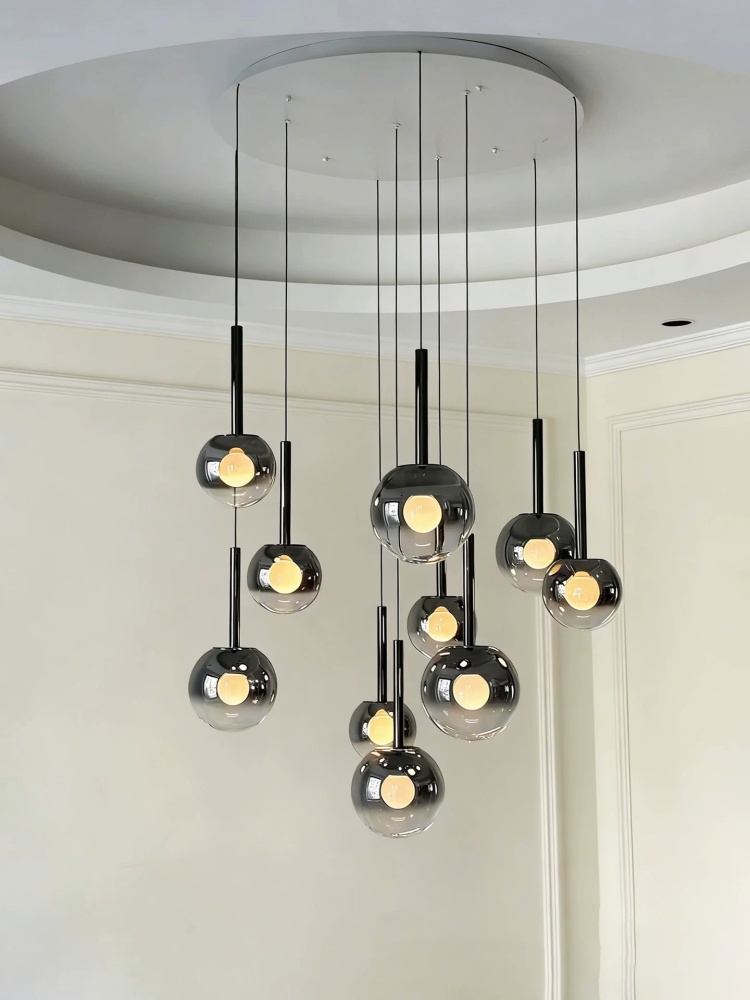 Lampu Gantung LED Kaca Gradasi - Home Of The Year Bathroom ulasan dan harga