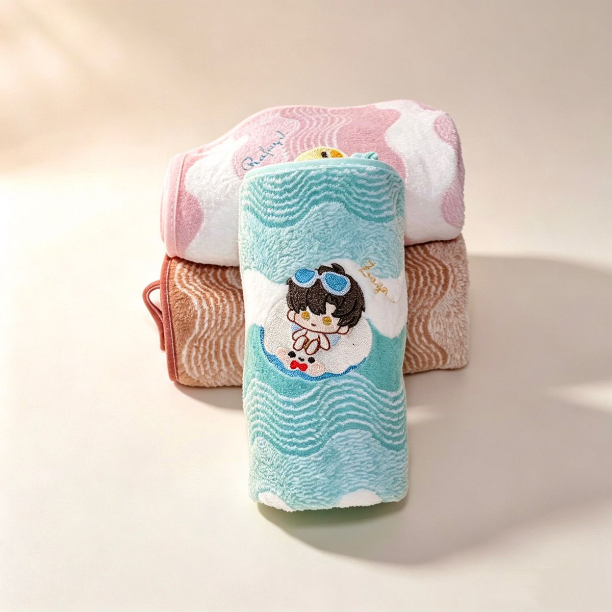 Handuk Tangan Anime Love and D - Home Bathroom Set ulasan dan harga