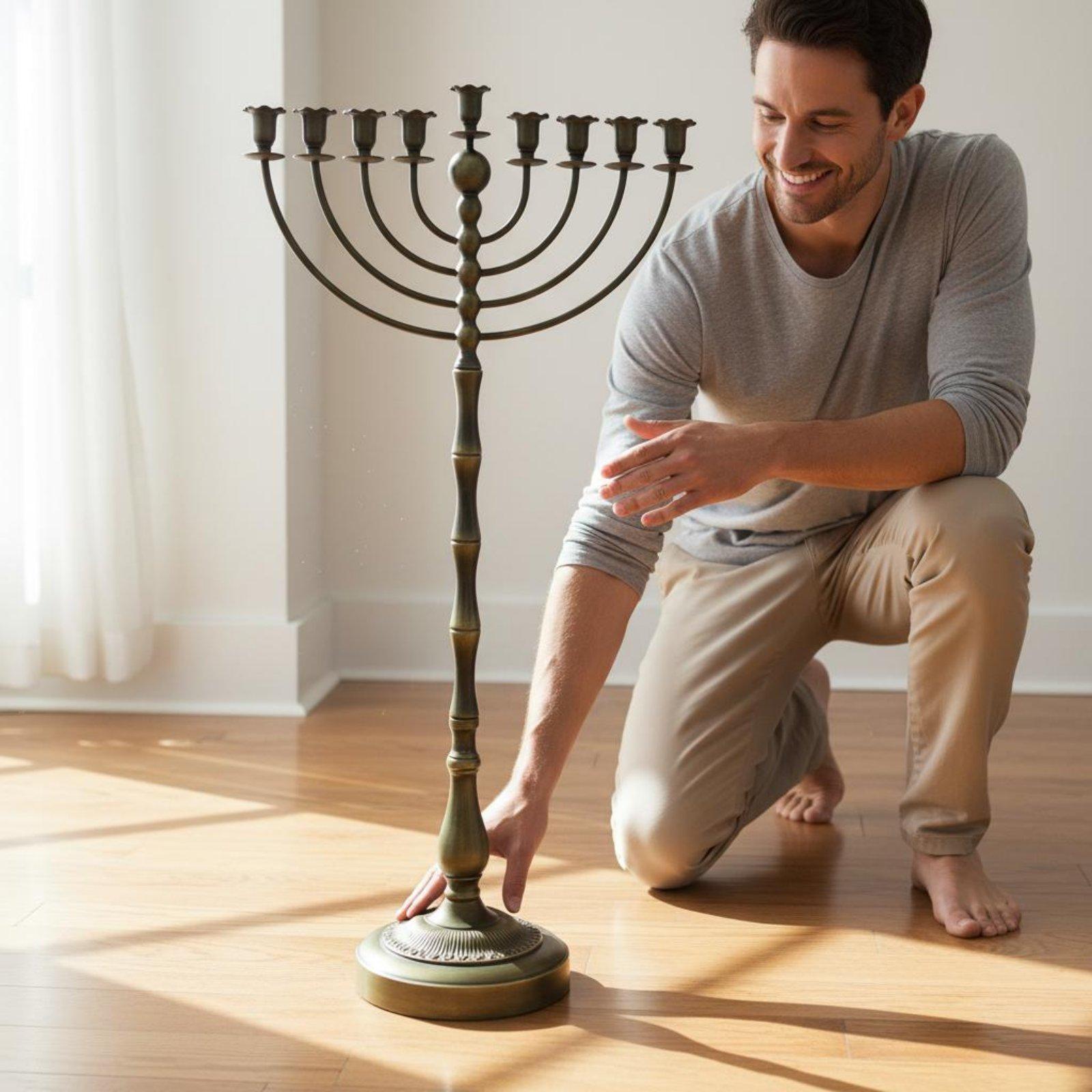Stand Menorah Perunggu Antik K - Home & Bathroom Building Products Pte Ltd ulasan dan harga
