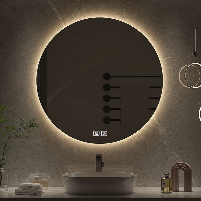 Cermin Kamar Mandi Diameter 70 - Bathroom Mirror Led ulasan dan harga