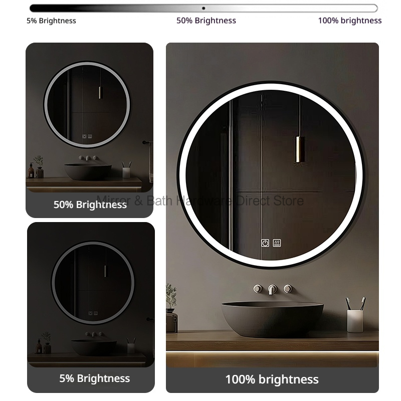 Cermin Kamar Mandi LED Anti-Ka - Bathroom Mirror Led ulasan dan harga