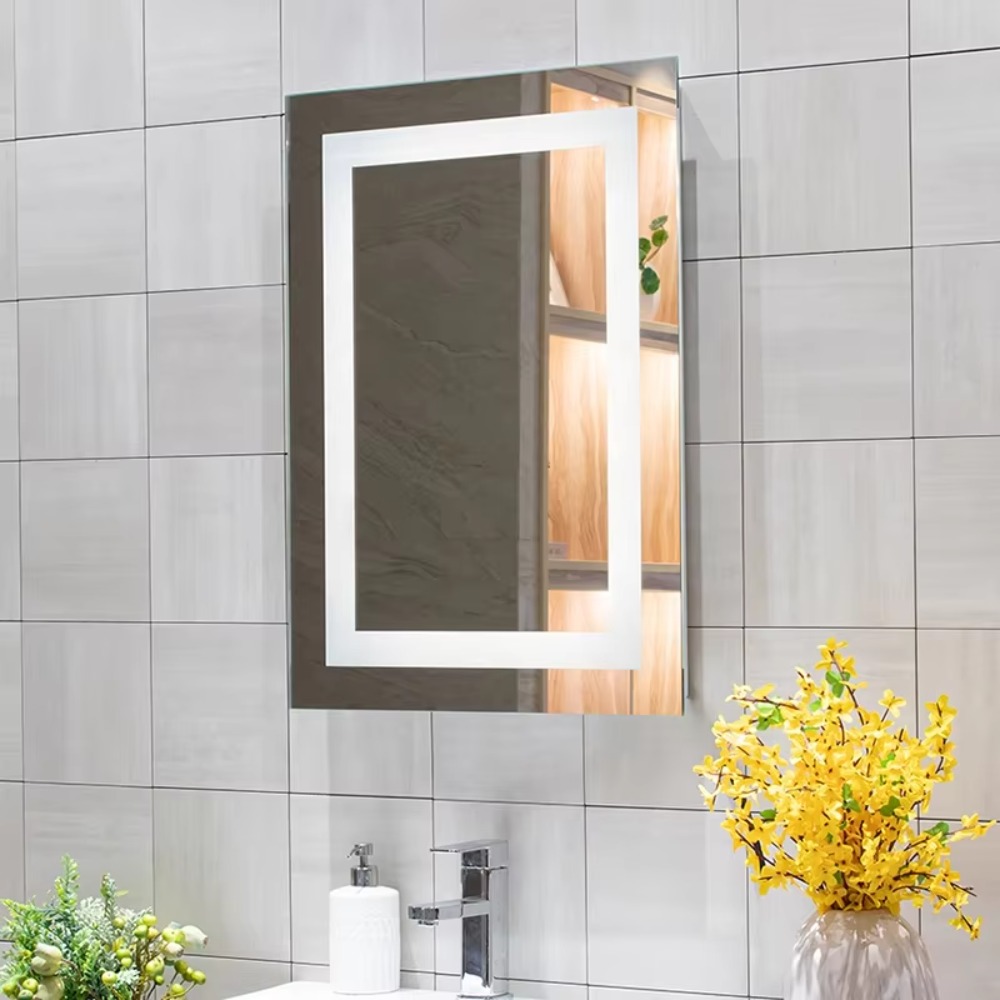 Cermin Kamar Mandi LED Persegi - Bathroom Mirror Led ulasan dan harga