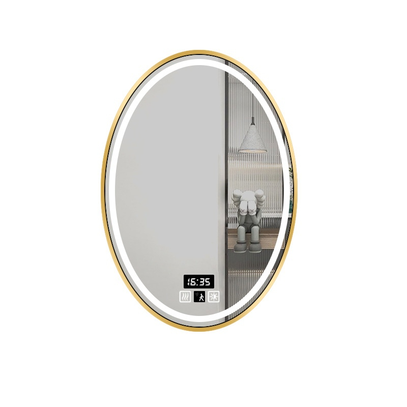 Cermin Kamar Mandi Oval LED 16 - Bathroom Mirror Led ulasan dan harga