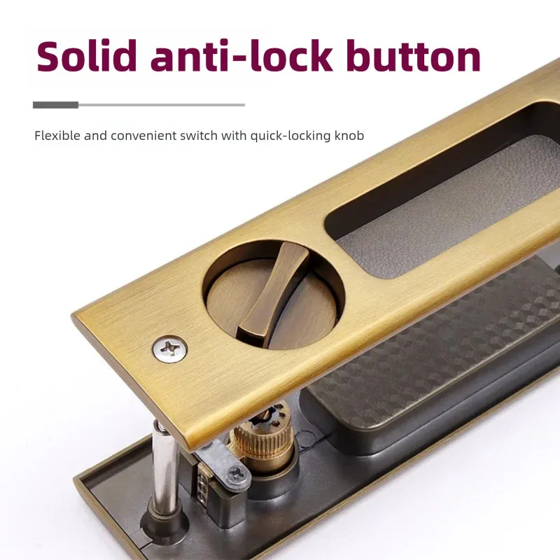 Kunci Pengait Pintu Geser Hita - Home Bathroom Lock ulasan dan harga