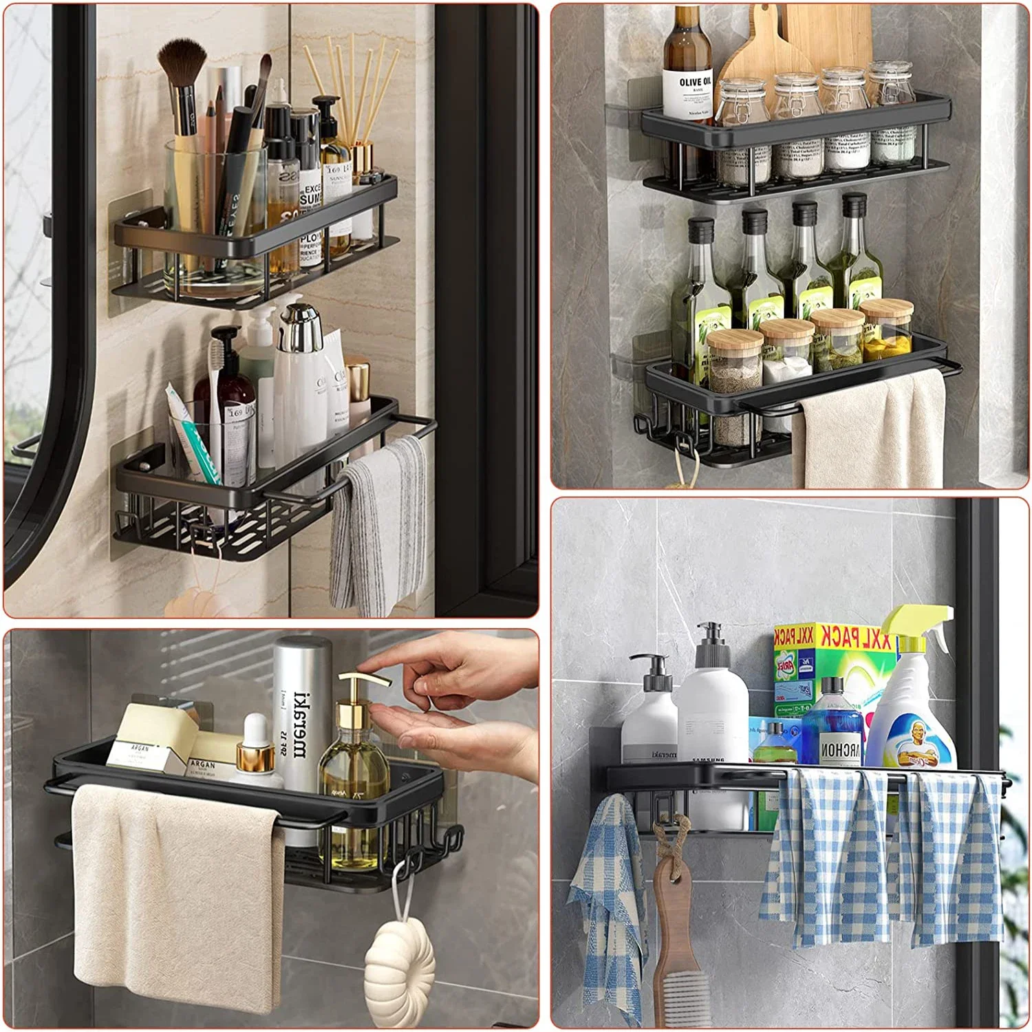 Rak kamar mandi, Aksesoris Kam - Tiny Home Bathroom Kitchen ulasan dan harga