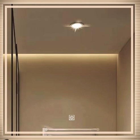 Cermin Kamar Mandi 60 cm denga - Bathroom Mirror Led ulasan dan harga