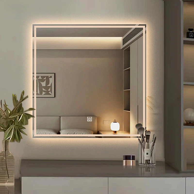 Cermin Kamar Mandi 60 cm denga - Bathroom Mirror Led ulasan dan harga
